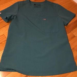 Limited edition Figs Hydrogreen 1 pocket scrub top